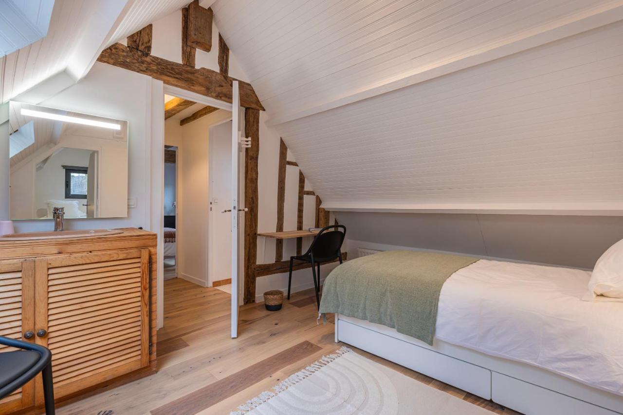 La Maison Corniere Bieville-en-Auge Exteriör bild