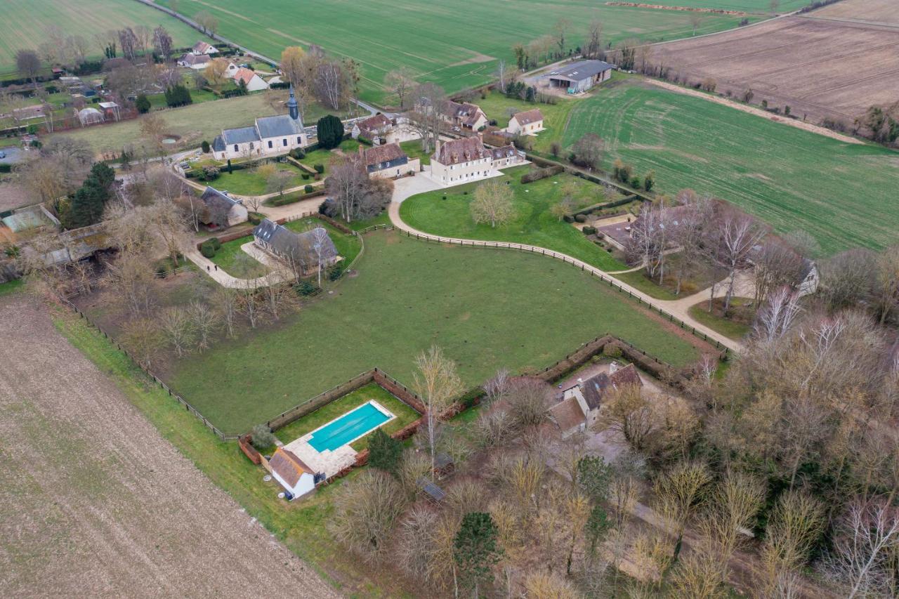 La Maison Corniere Bieville-en-Auge Exteriör bild