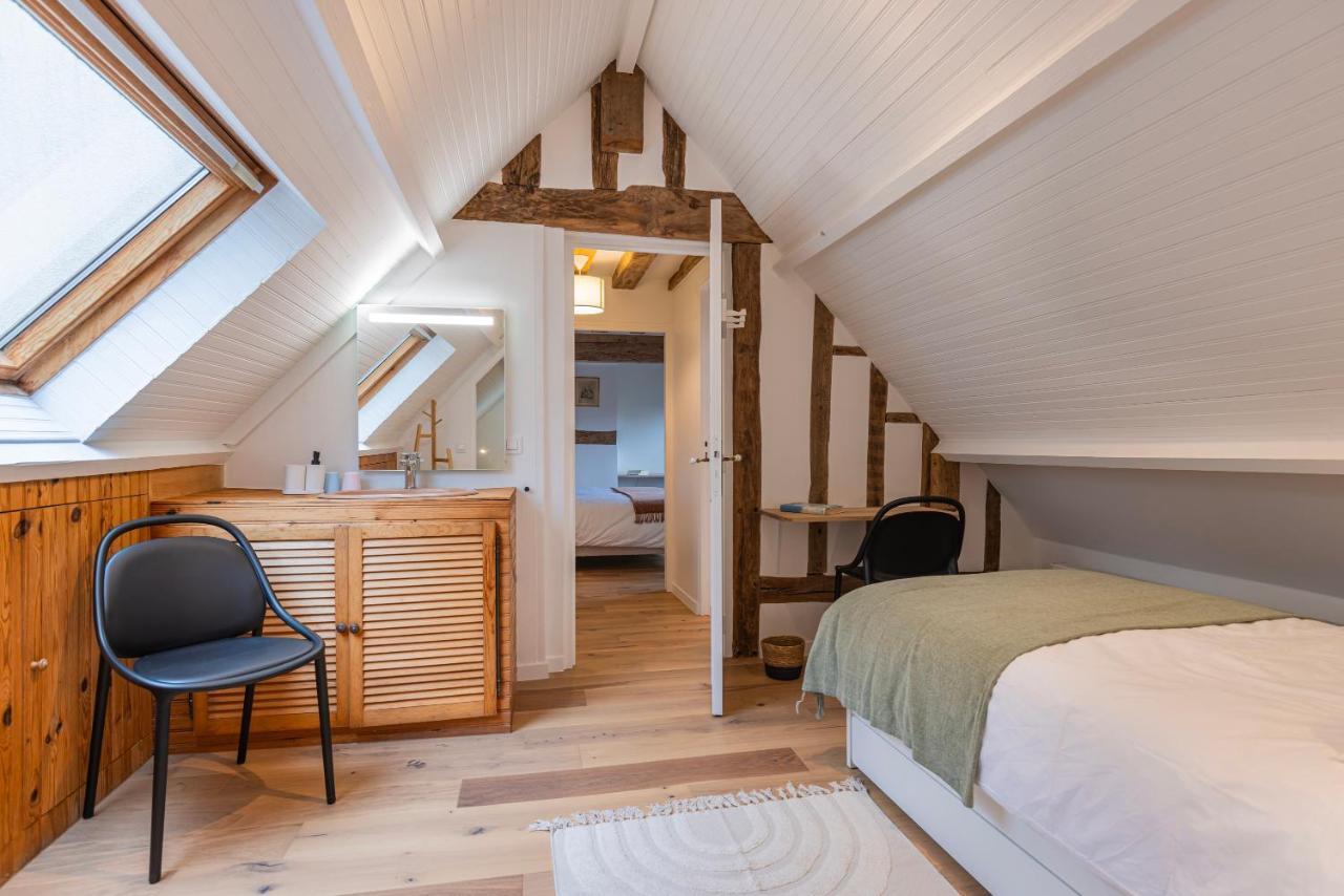La Maison Corniere Bieville-en-Auge Exteriör bild