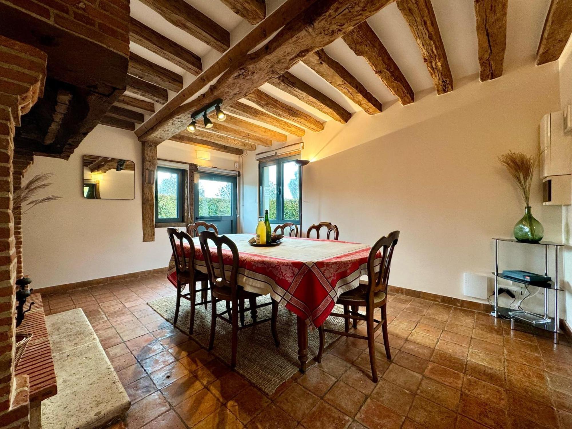La Maison Corniere Bieville-en-Auge Exteriör bild
